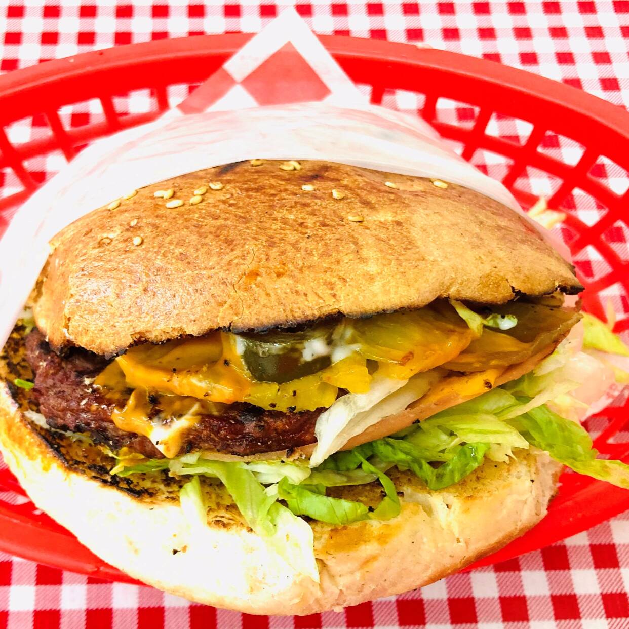 Hamburguesa Hawaiana.