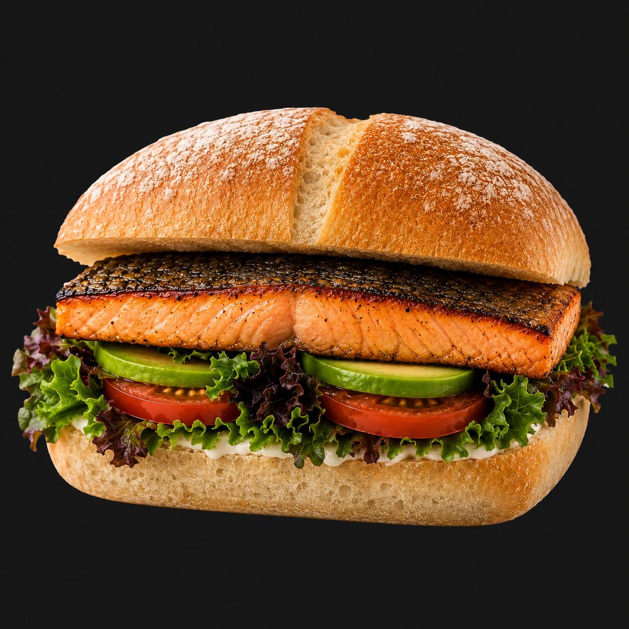 Sándwich Salmon