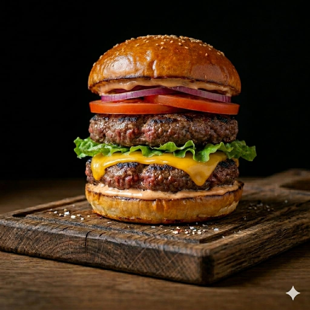 Hamburguesa Doble Carne