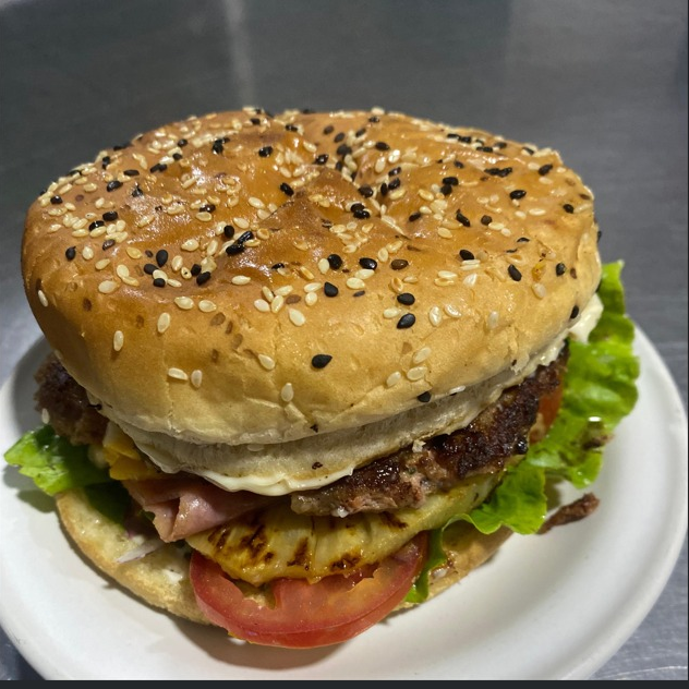 HAMBURGUESA HAWAIANA