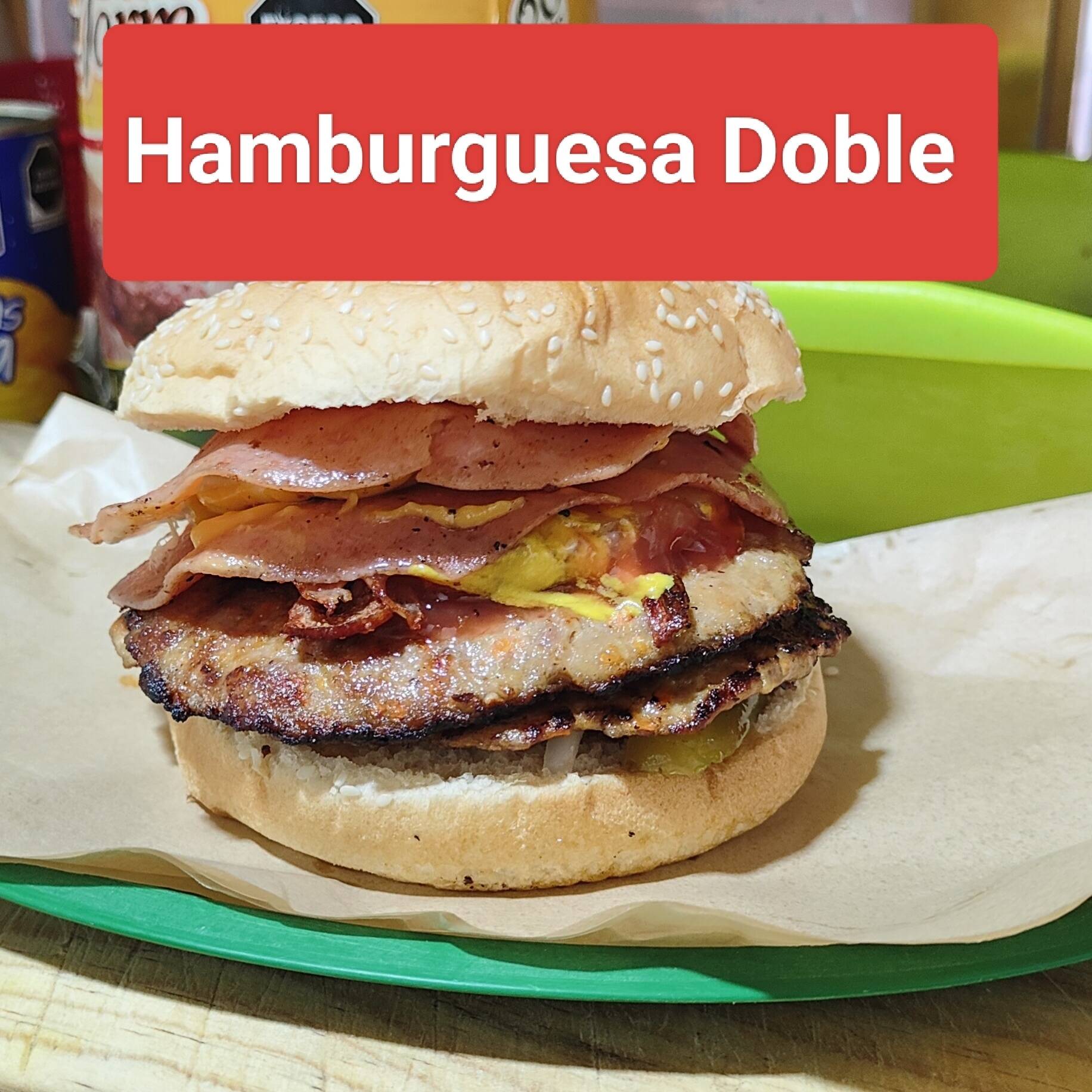 Hamburguesa Doble