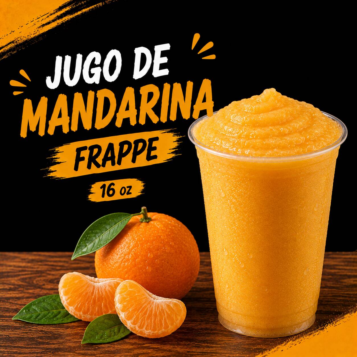 JUGO DE MANDARINA FRAPPE