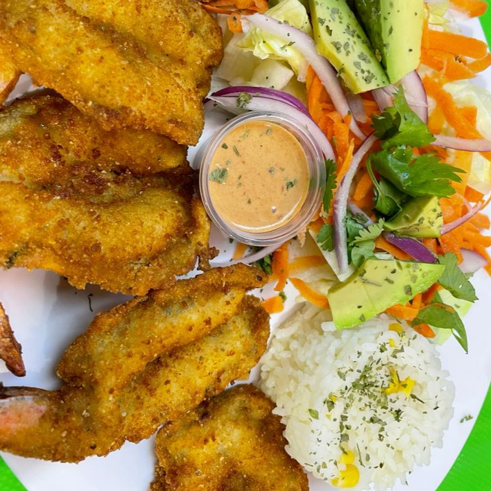 Camarones Empanizados