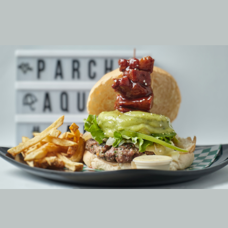 Hamburguesa Chicharrona🐽