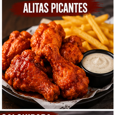 Alitas Bufalo