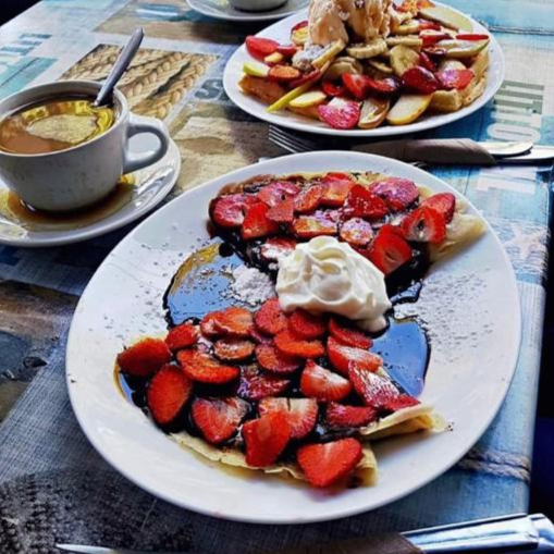 Nutella con Fresas y Nuez