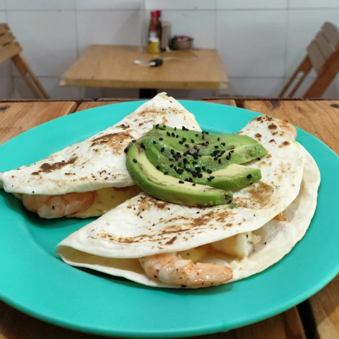 Quesadillas de Camaron 2 pzas
