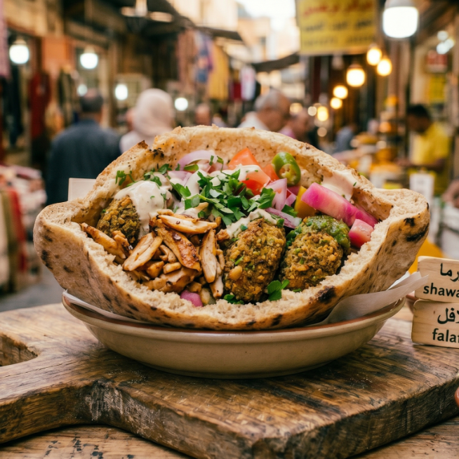 Shawarma Supremo de pollo