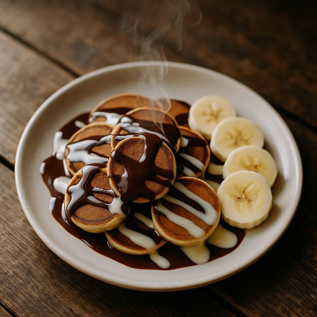 Mini HotCakes con Platano