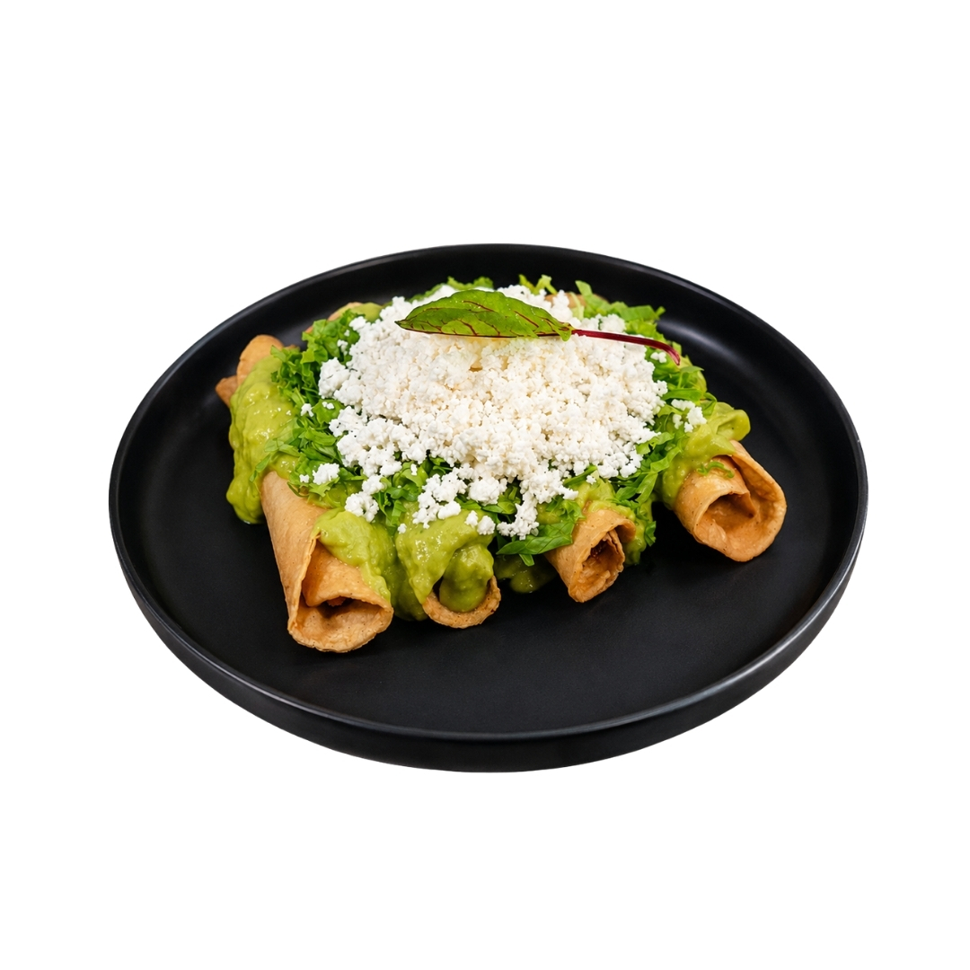 TACOS DORADOS DE POLLO