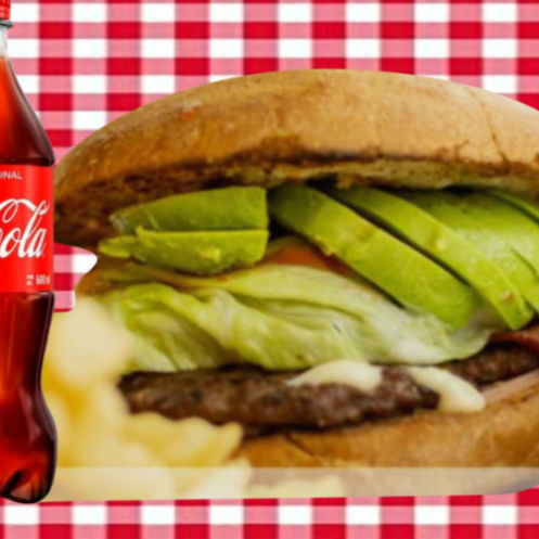Combo Súper  con papas y refresco 600 ml