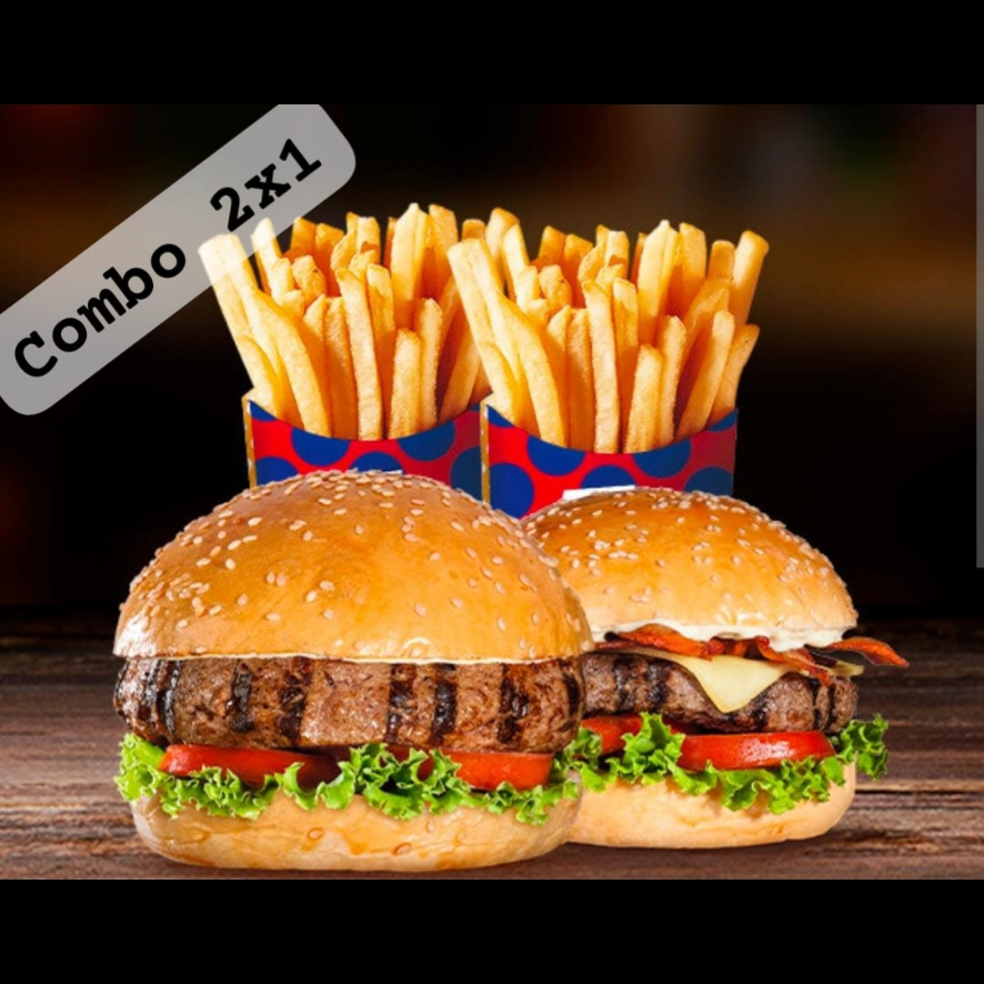 Combo hamburguesas 2x1