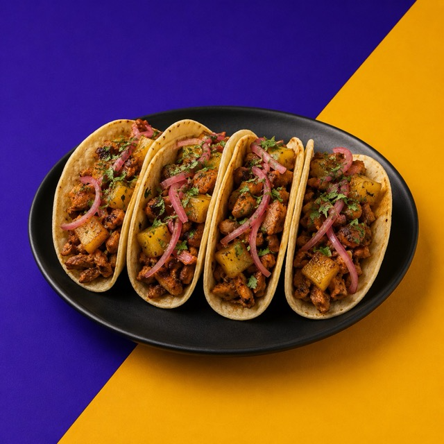 4X3 TACOS AL PASTOR