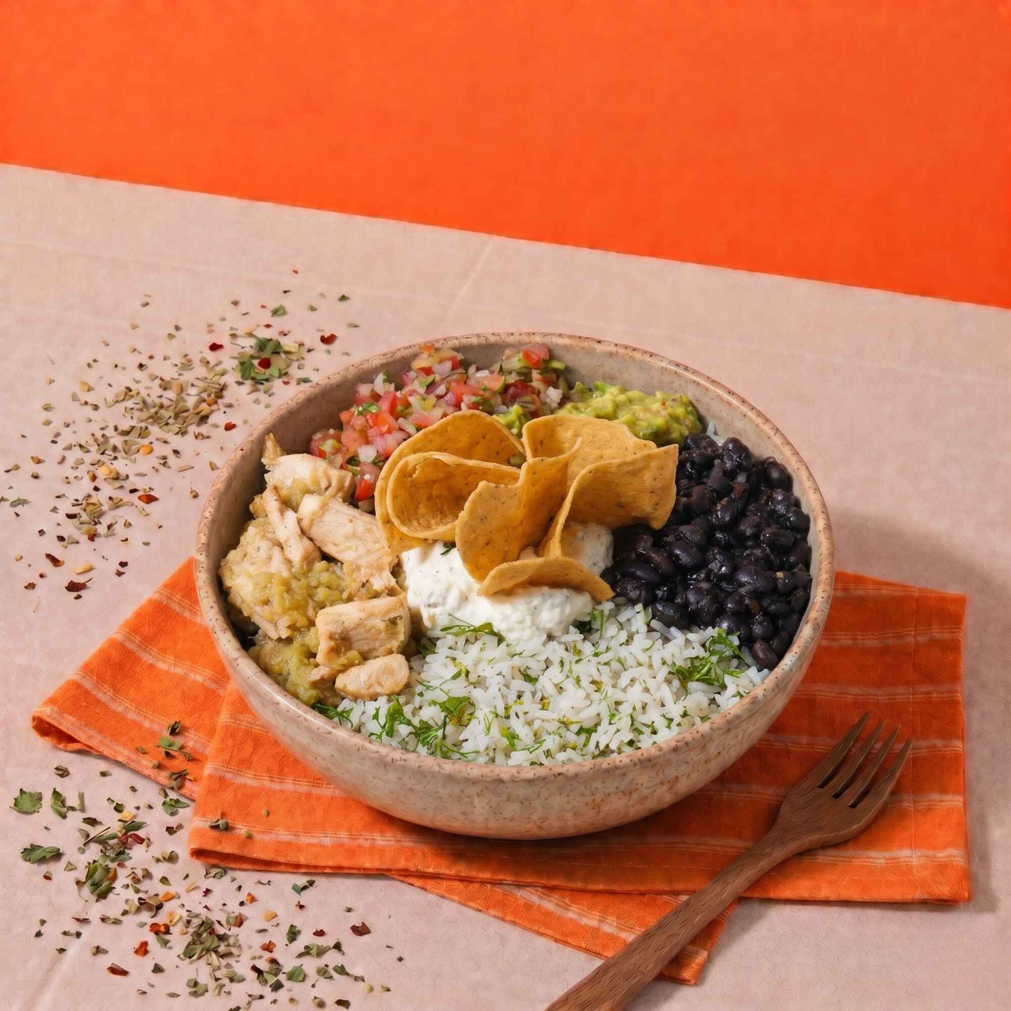 Combo Menú Mexicano Pollo Bowl