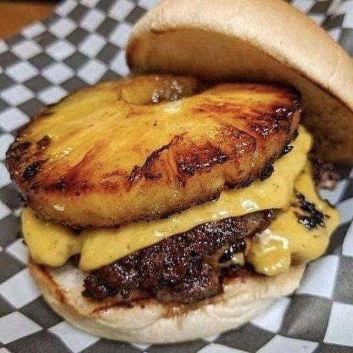 Hamburguesa Hawaiana