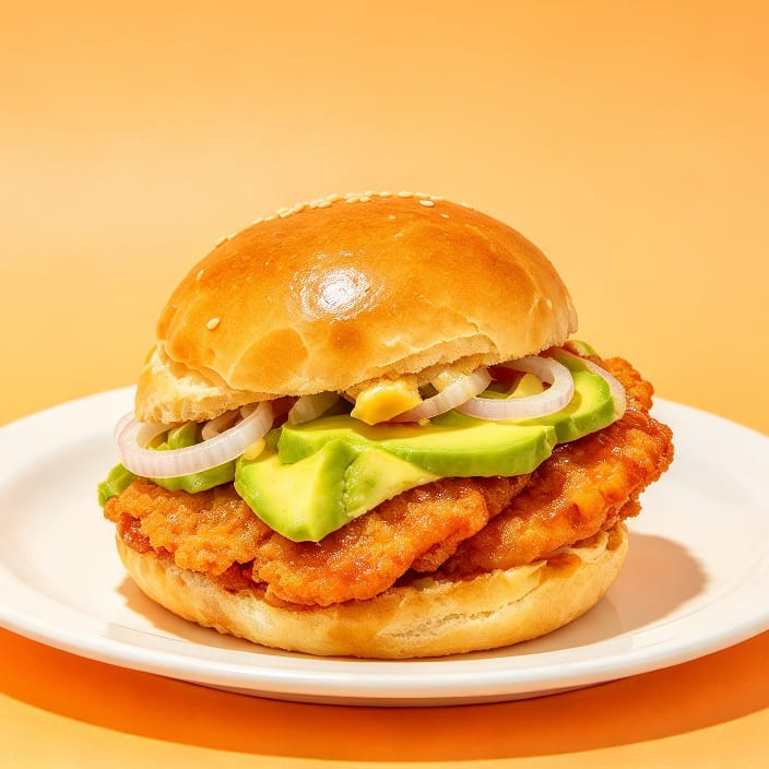 Cemita de Milanesa De Cerdo