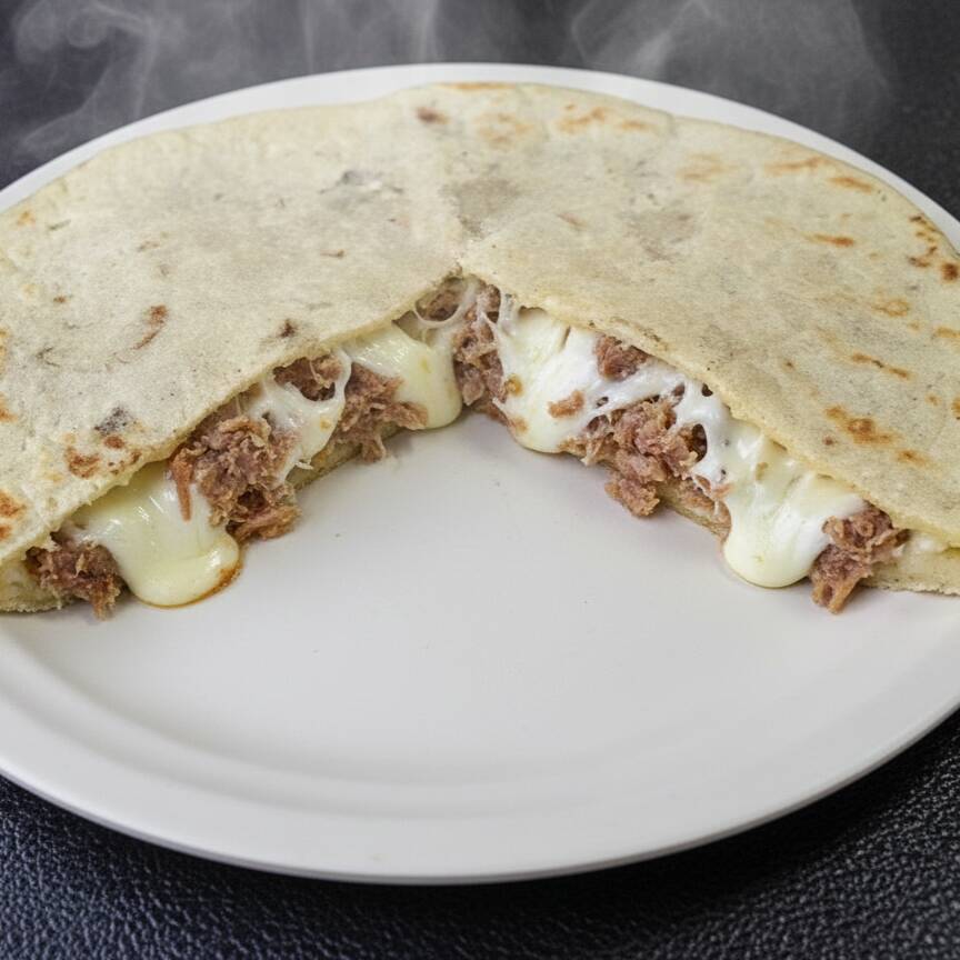 Gordita Grande con Guiso