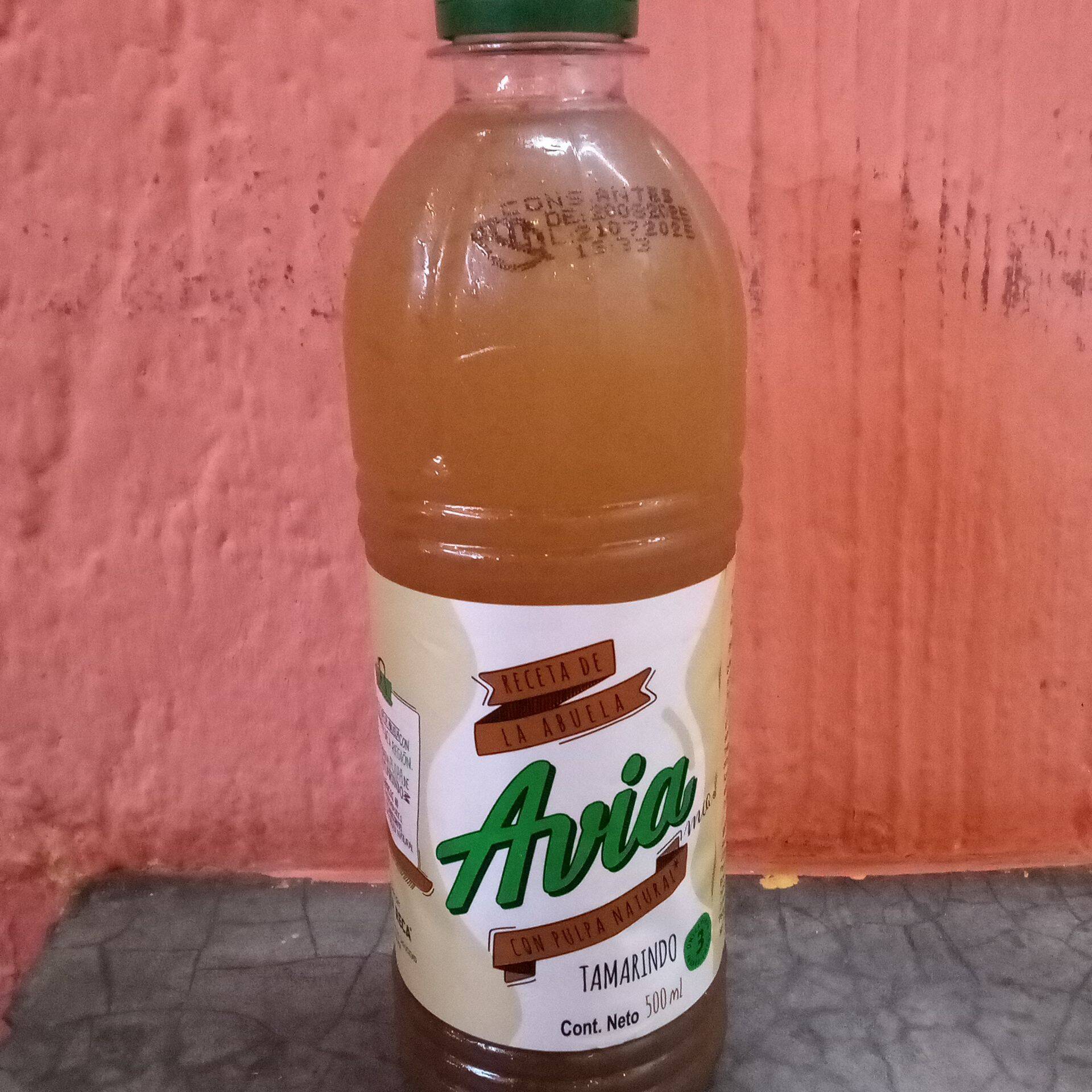 Agua 1/2 Litro de Tamarindo