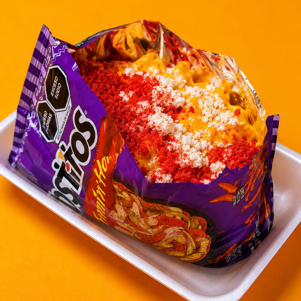 Papas con Elote