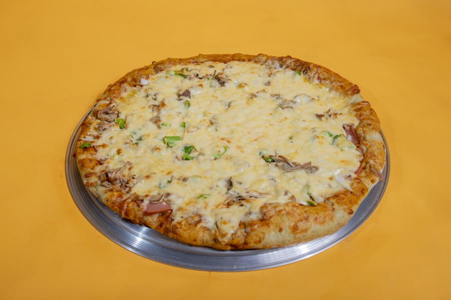 1 PIZZA PIERNA + BANDERILLAS Q+ TRIANGULNES