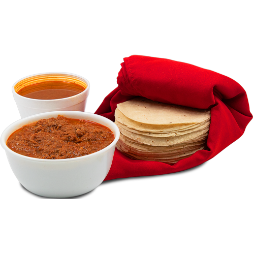 COMBO 4: 1/2 Kg Barbacoa 1/2 Lt Consomé