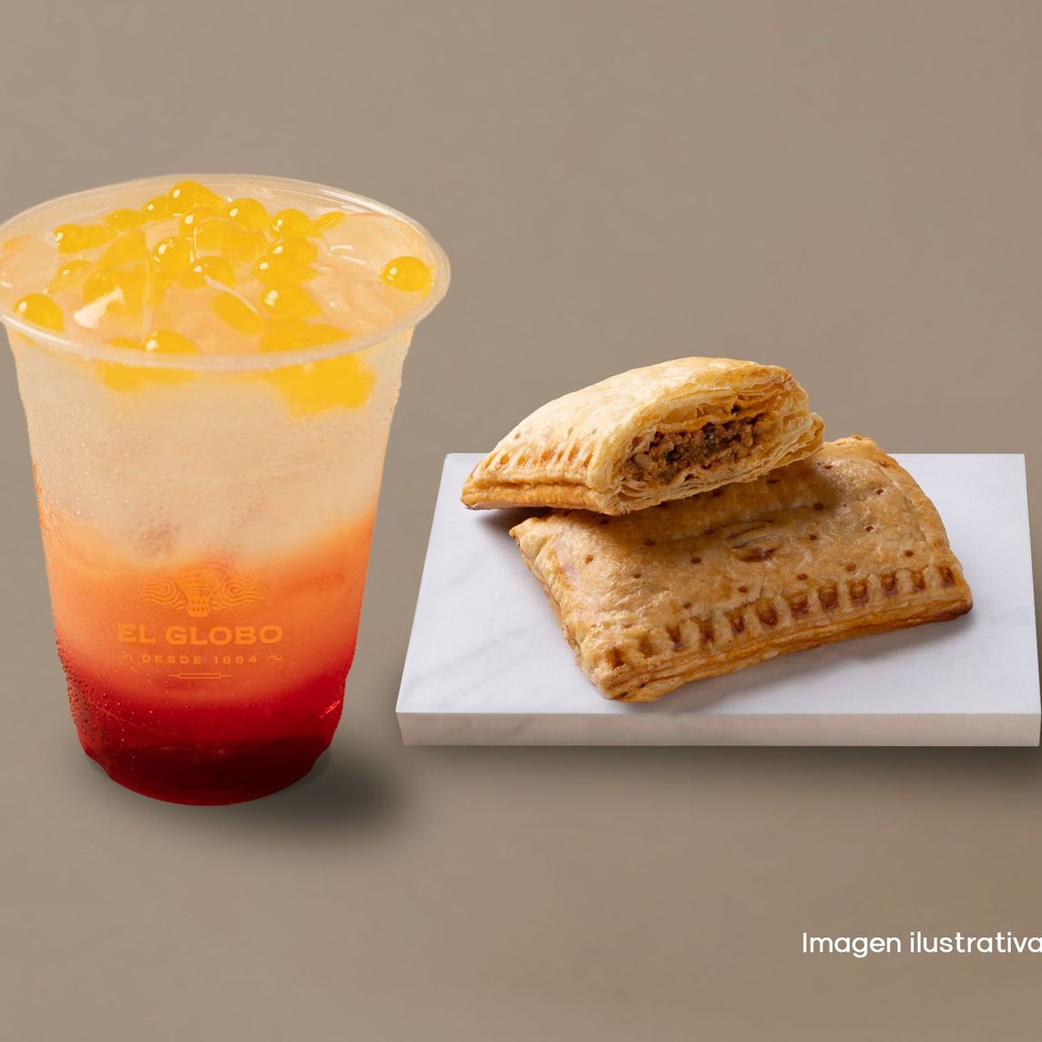 Empanada + Rush Fresa Mango 16 oz