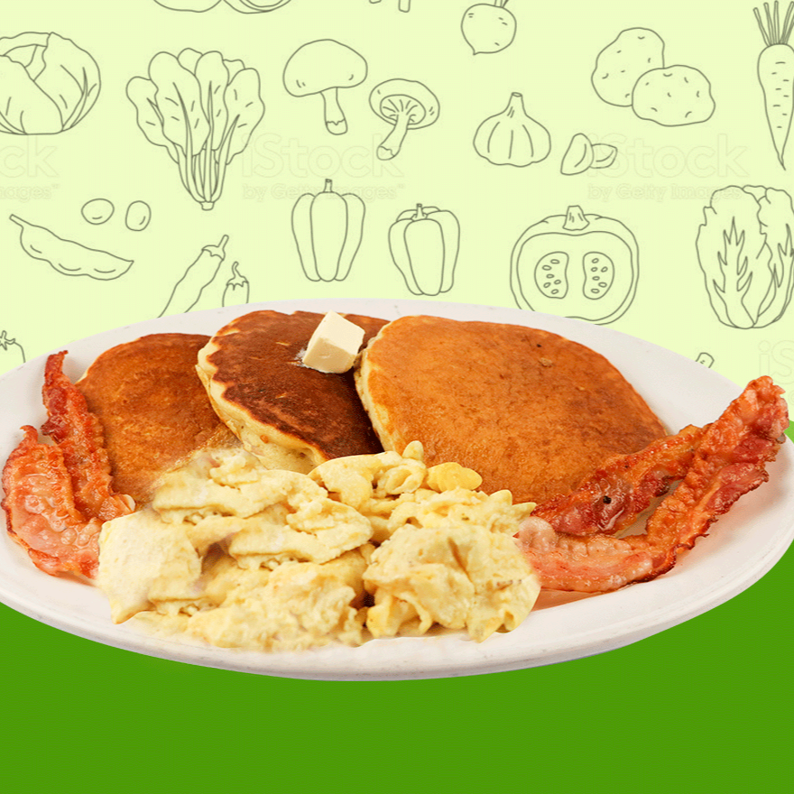 Hot Cakes Americanos (Huevos Revueltos) C