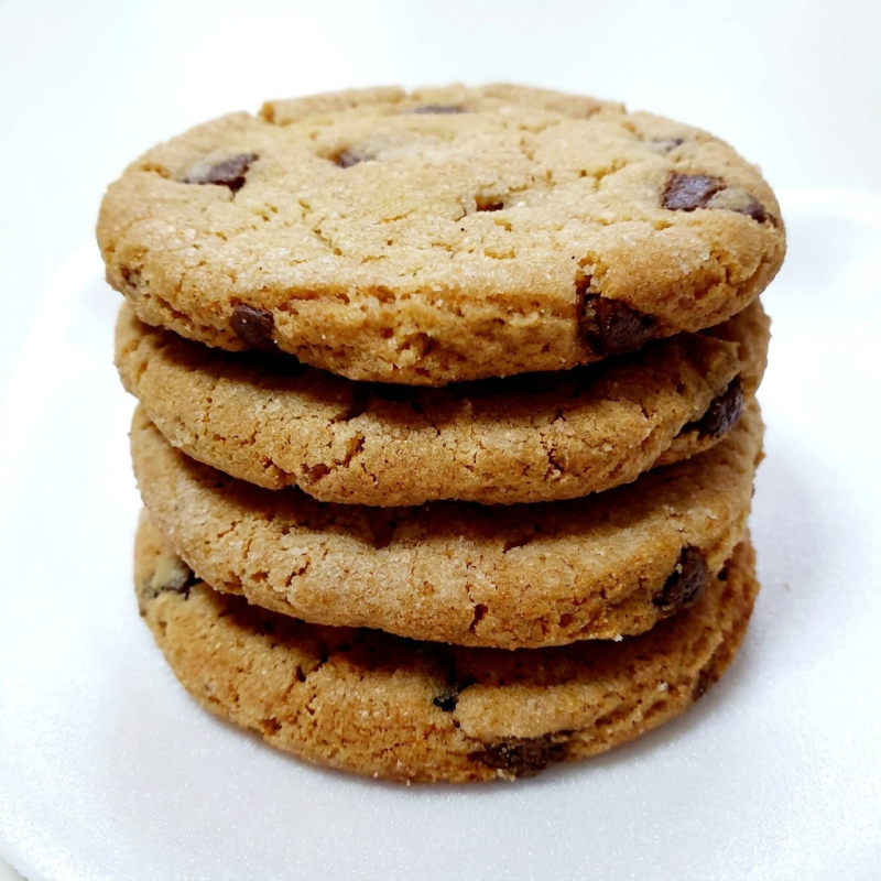 Deliciosos cookies c/ gotas de chocolate, uma excelente opção de sobremesa !!!
valor por unidade