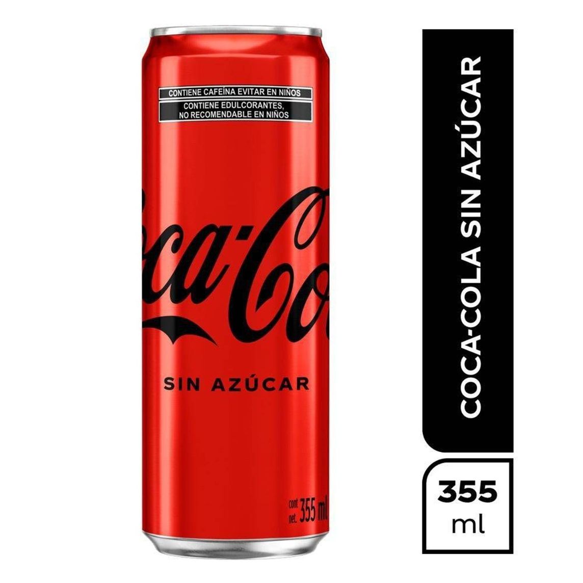 Coca Cola Sin Azúcar (355ml)