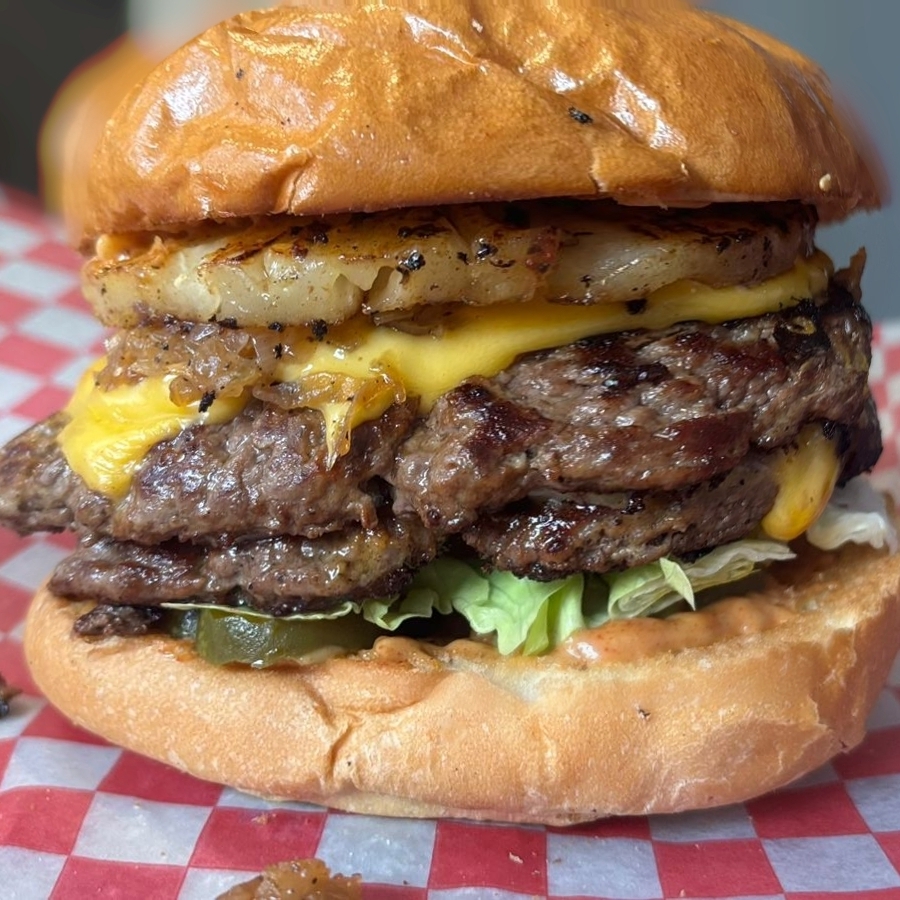 Hamburguesa Hawaiana