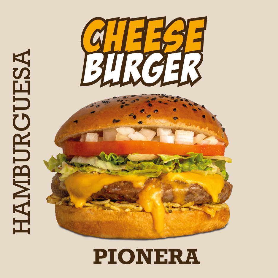 Hamburguesa 250 G Cheese Burguer