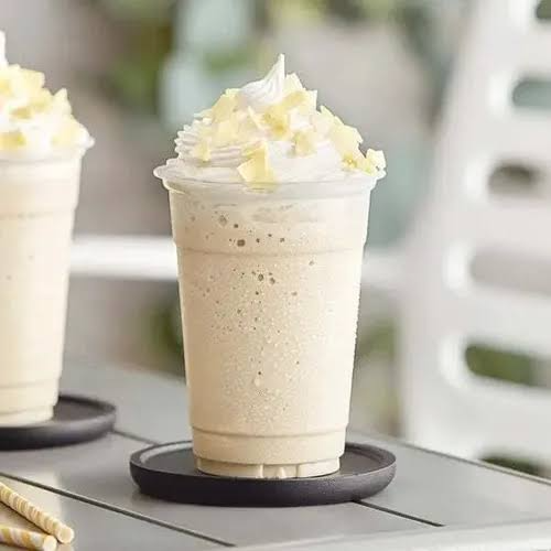 Frappé chocolate blanco