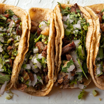 Orden de Tacos de Bistec 5 pza