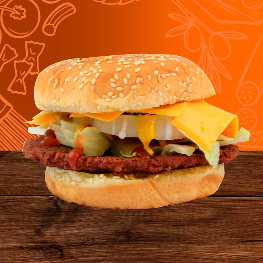 Hamburguesa Con Queso