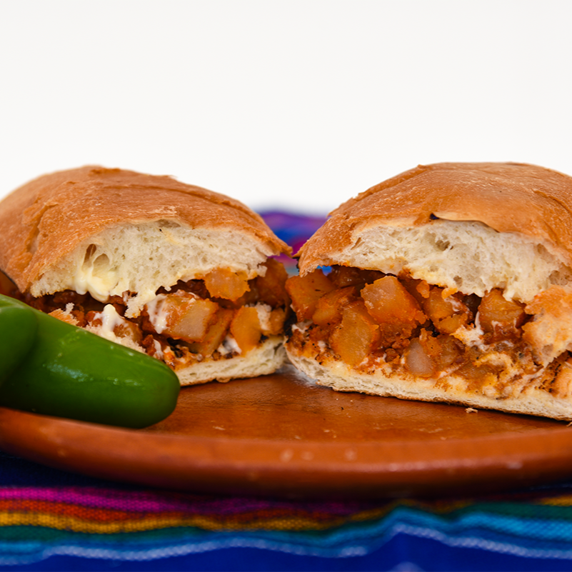 TORTA DE GUISADO PAPAS CON CHORIZO