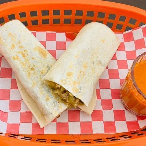 Burrito de Picadillo Verde