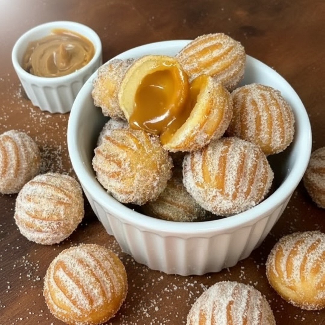 Uma novidade sensacional está fazendo parte do nosso cardápio: Churros de Doce de Leite, com uma massa crocante por fora, macia por dentro e uma suculenta camada de doce de leite, fritos até a perfeição dourada. Uma verdadeira delícia, você precisa experimente essa tentação!