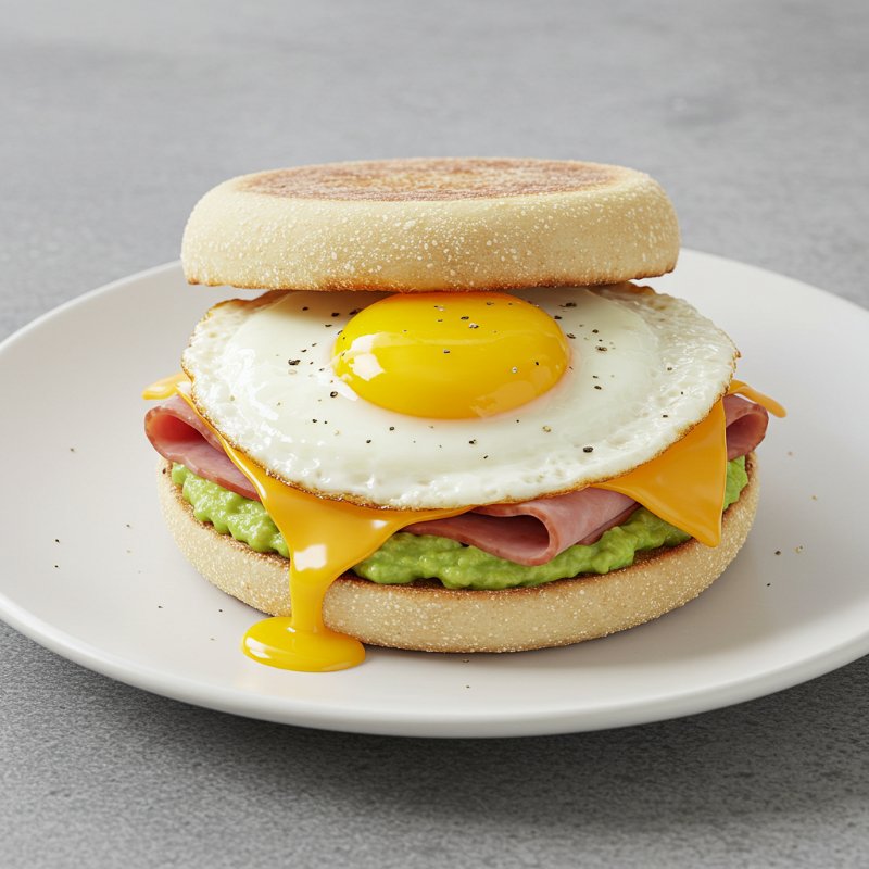 Turkey & Avocado Egg Muffin