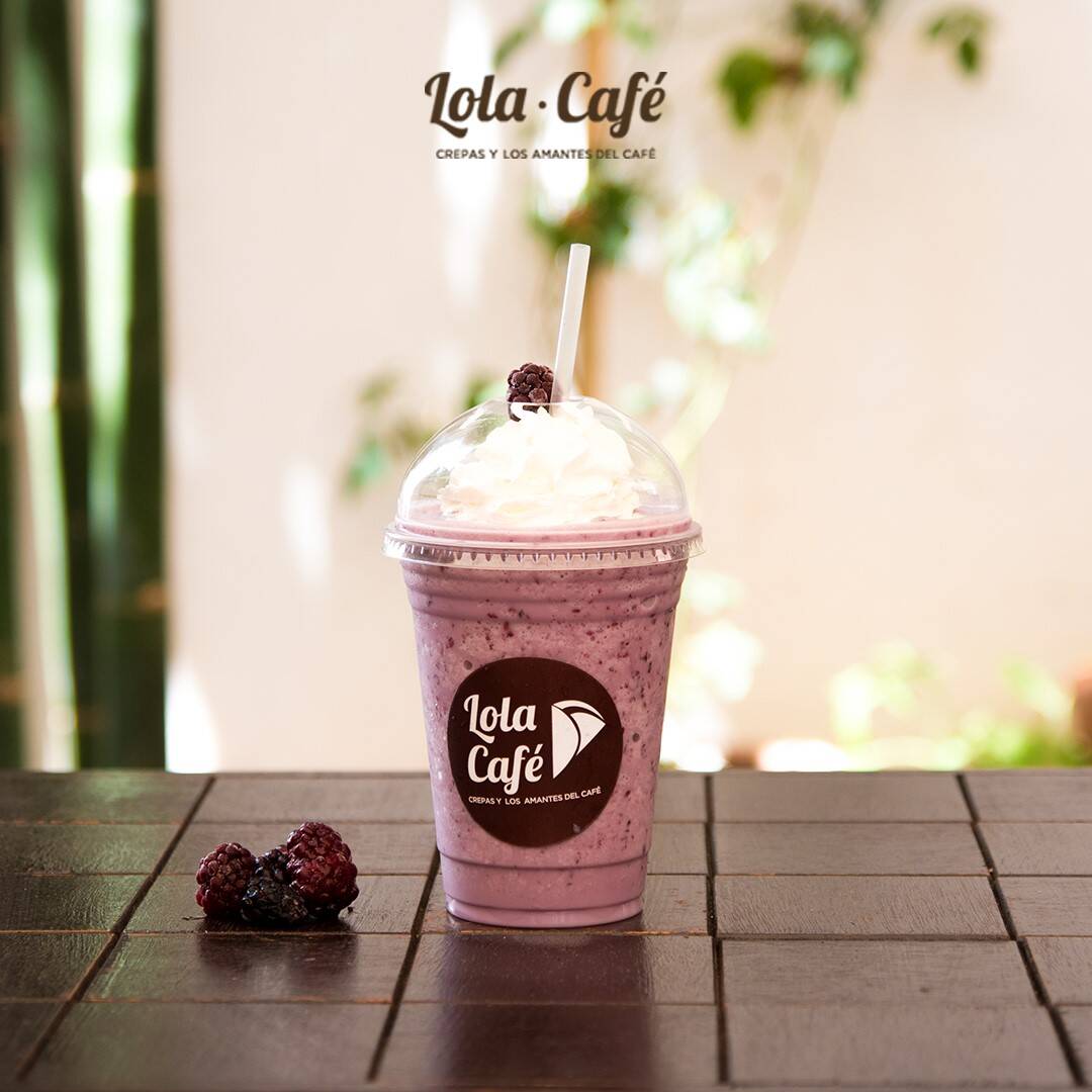 Smoothie Leche de Zarzamora