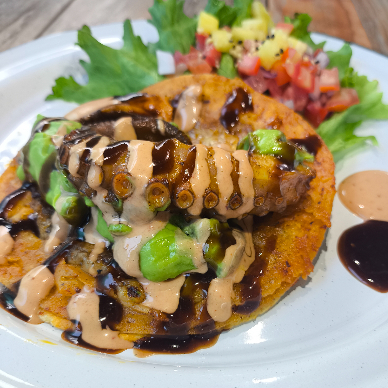 Taco de Pulpo Zarandeado