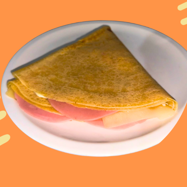 Crepa de Jamón con Philadelphia