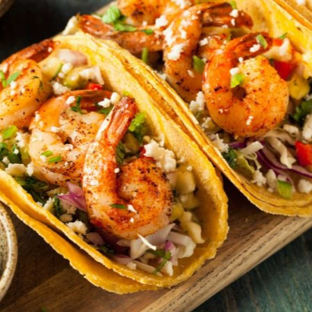 Taco de Camarón al Pastor