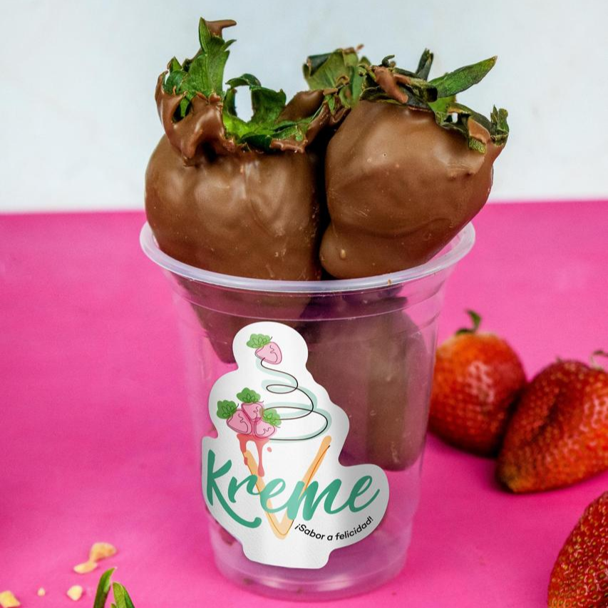 Fresas con Chocolate 14 Oz