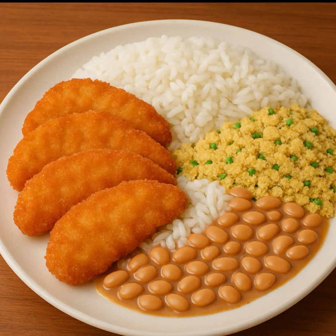 Acompanha: Arroz, feijão e farofa