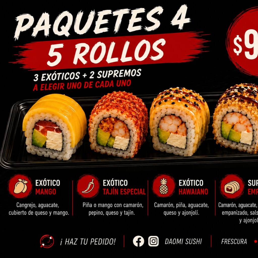 Paquete 4, 5 Rollos