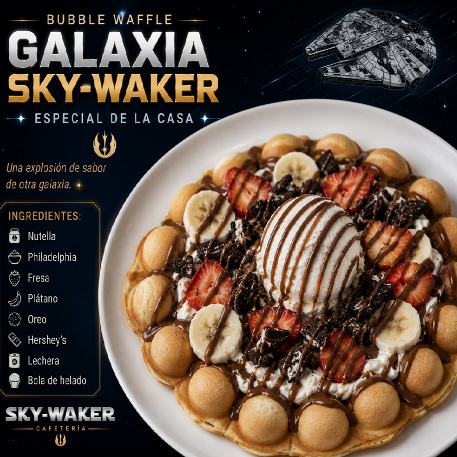 Bubble Waffle Sky-Waker