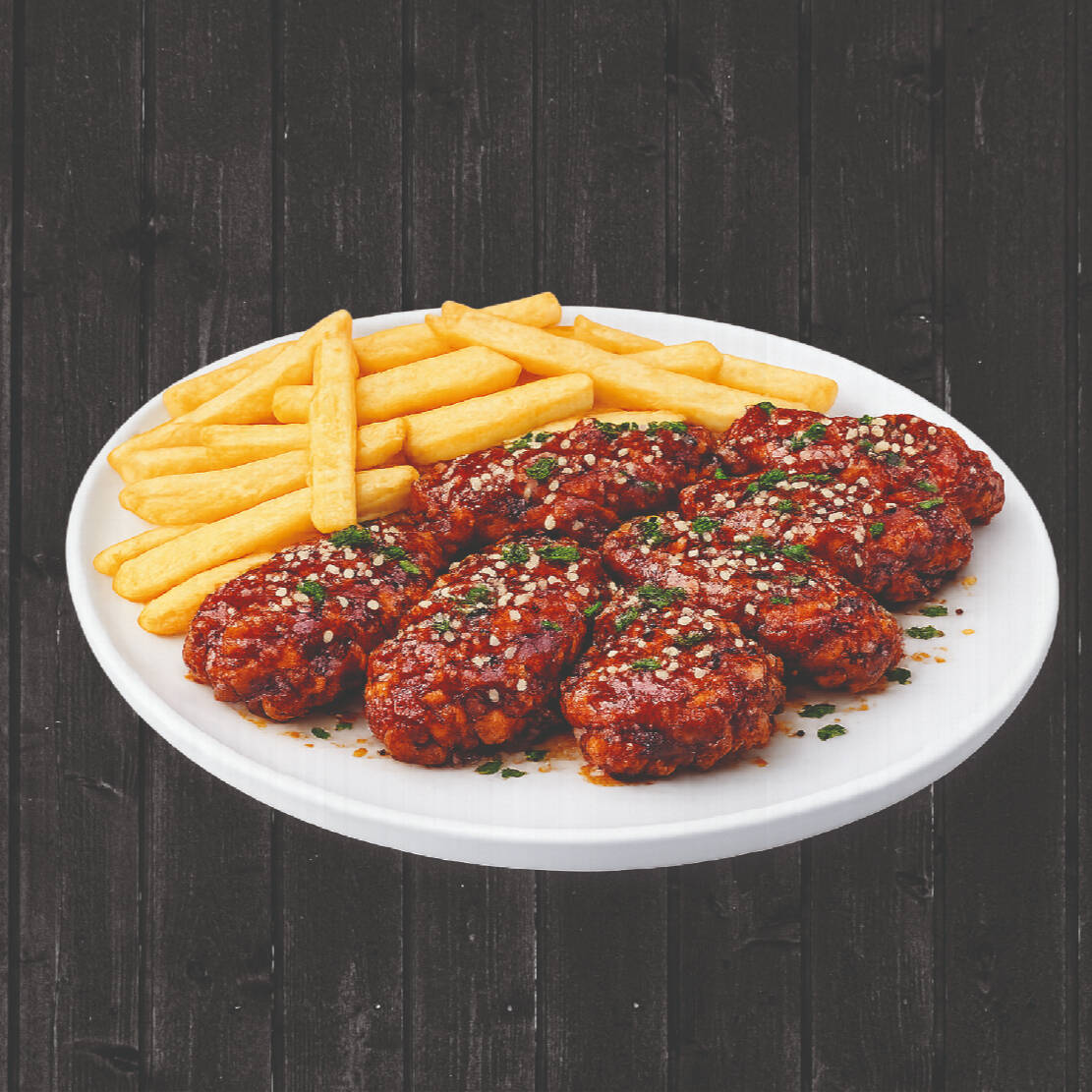 Alitas BBQ ( 7 Und )