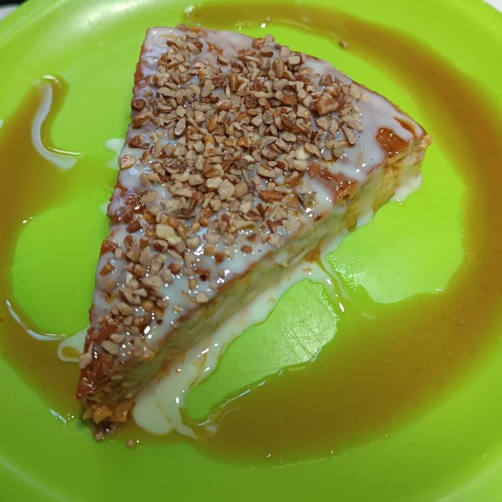 Rebanada de Flan Napolitano