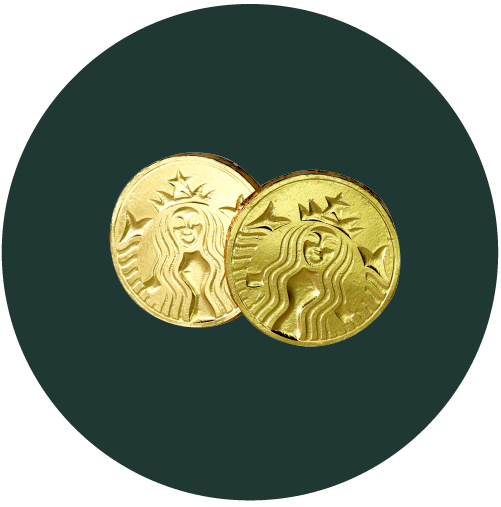 Moneda de Chocolate Chocobrand