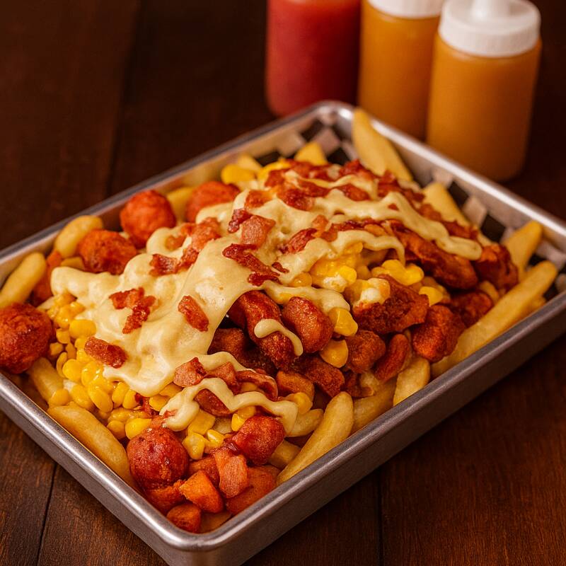 Papas Locas de Pollo